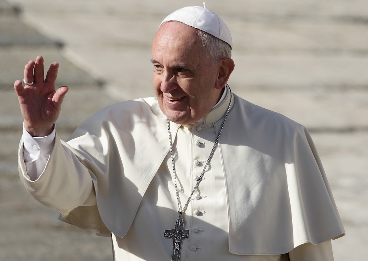 Papa Francisco manterá diálogo com o mundo universitário na visita è Bélgica, depois de estar no Luxemburgo. Foto partilhada pela organização belga da visita, de domínio público.