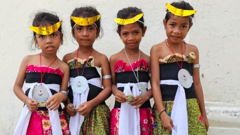 Festa em honra do “Coronel Amo Deus Santo António” em Manatuto (Timor-Leste), 13 Junho 2024. Foto © Paulo Teia, SJ.