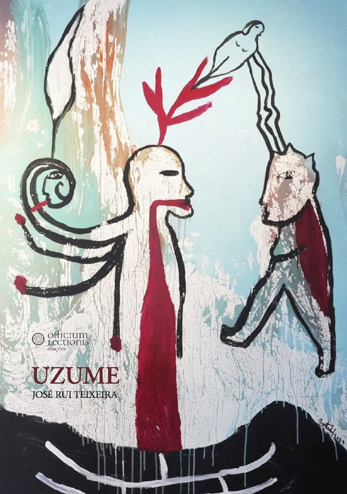 Capa do Livro. UZUME. José Rui Teixeira