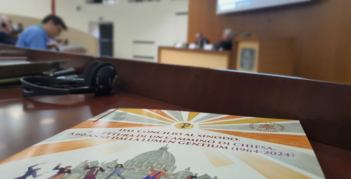 Congresso na Universidade Gregoriana, em Roma, sobre o Sínodo. Foto Clara Raimundo