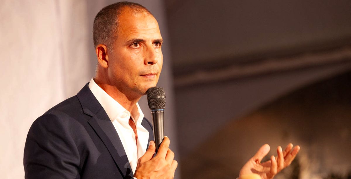 Ricardo Araújo Pereira na apresentação do novo livro no FOLIO, em Óbidos, 12 outubro 2024. Foto FOLIO (1)