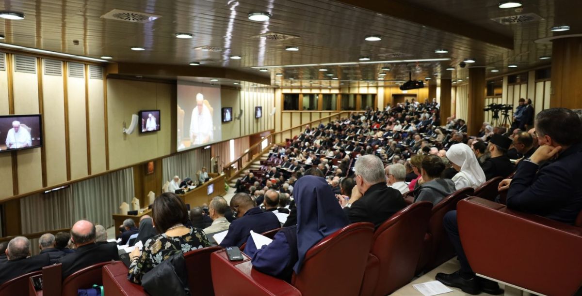 Segundo dia de retiro antes do Sínodo, 1 outubro 2024.Foto EcclesiaOC