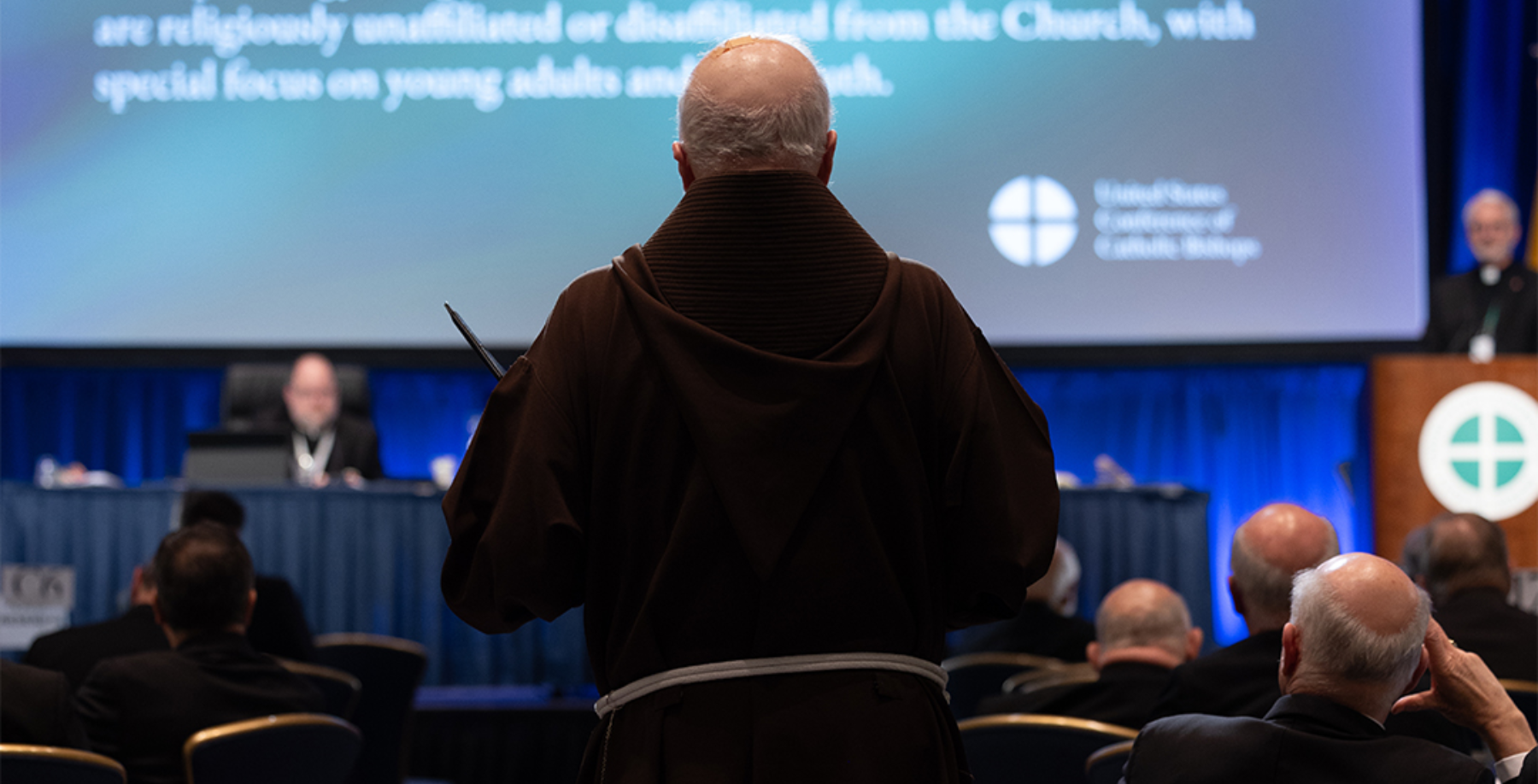 Momento da assembleia do outono 2024 dos bispos dos EUA. Foto USCCB