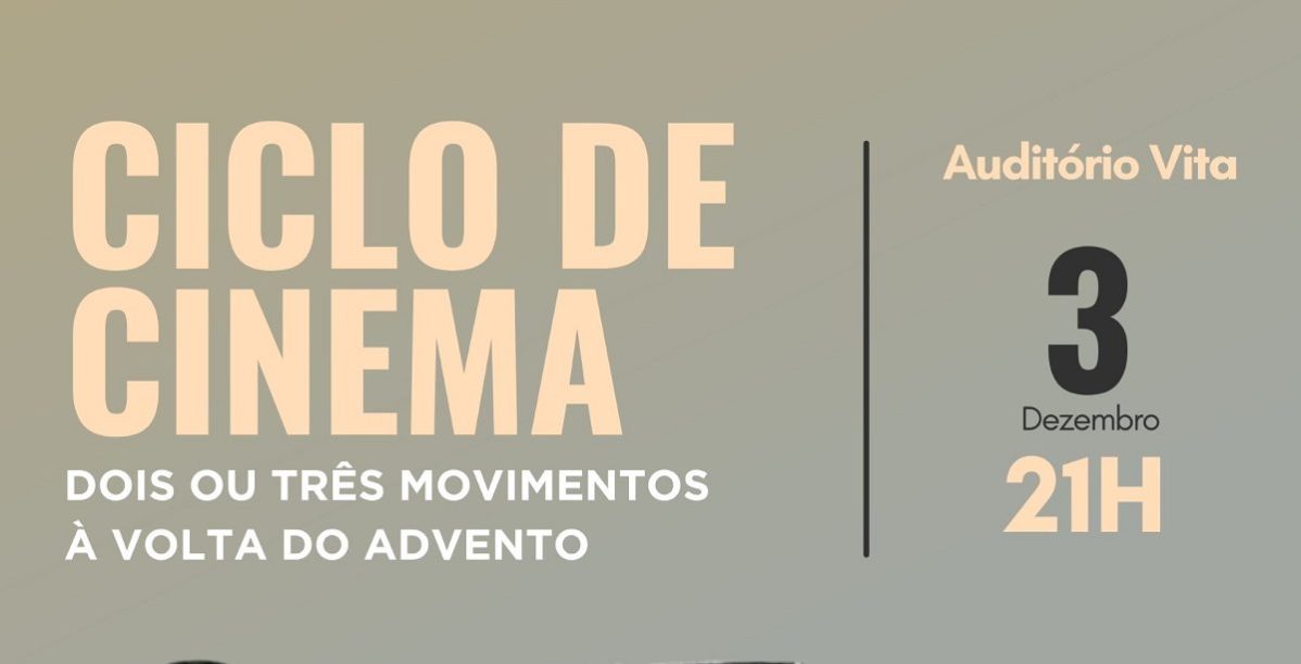 Cartaz Ciclo de cinema