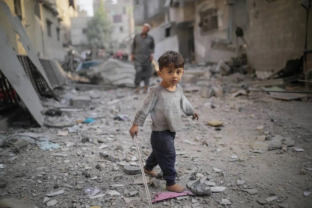 Criança. Palestina