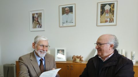 Cáritas de Lisboa e GEscuta unem esforços para escutar mais pessoas com problemas Cáritas Lisboa, GEscuta, Luís Macieira Fragoso, padre Fernando Sampaio