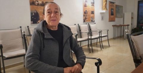 Irmã Houda Fadoul: "Sonhamos construir uma nova Síria: aberta, livre, justa... onde todos vivam em harmonia" Irmã Houda Fadoul, da Síria. Foto Clara Raimundo