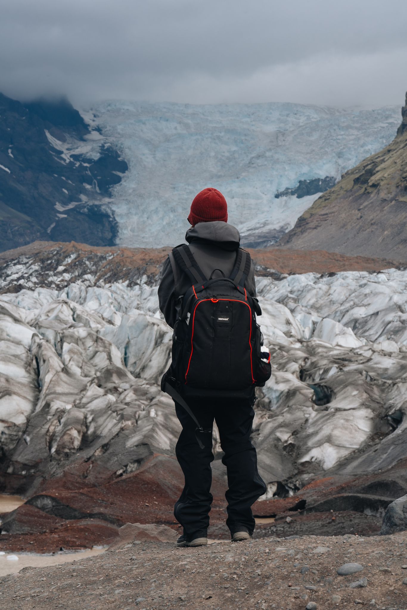 Fagurhólsmýri, Glaciar, Islândia. Foto © Miguel Cardoso