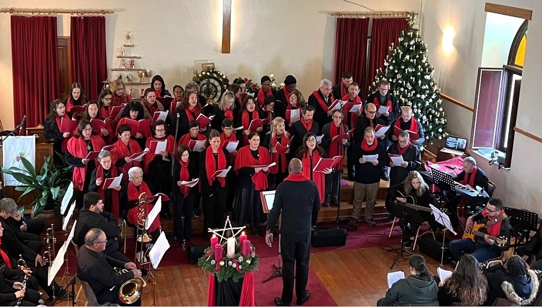Três coros cantam o Natal na Igreja Evangélica Presbiteriana de Lisboa