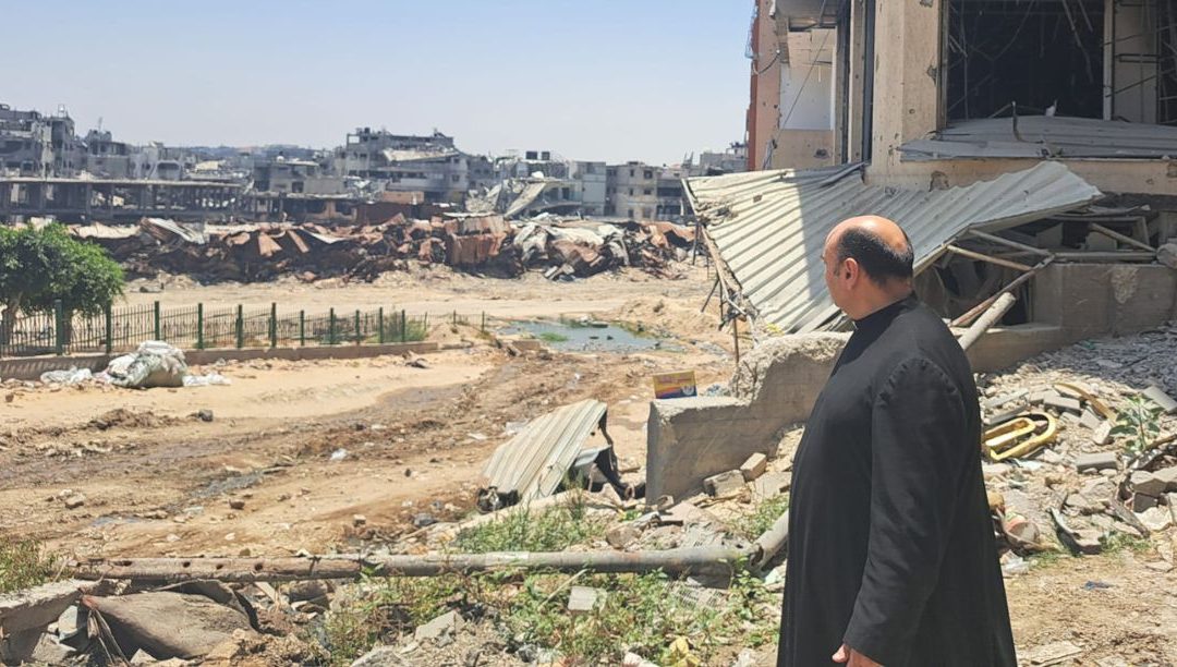 Pároco católico: “Gaza está esmagada. É urgente acabar com as agressões. É necessário para a Palestina e para Israel”