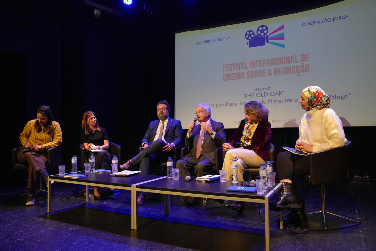 António de Almeida Ribeiro foi um dos participantes na 9.ª edição do Festival Internacional de Cinema sobre a Migração, uma iniciativa que reuniu em Lisboa, no passado dia 16 de janeiro. fOTO kaiciid