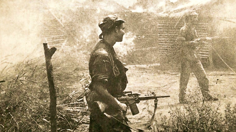 Soldados portugueses na Guerra Colonial. Foto © Arquivo RTP.