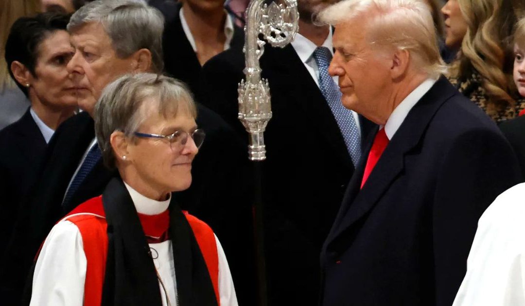 Bispa de Washington lança apelo, olhos nos olhos, a Trump