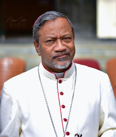 O arcebispo de Bangalore, Peter Machado. Foto oficial do site da Arquidiocese.