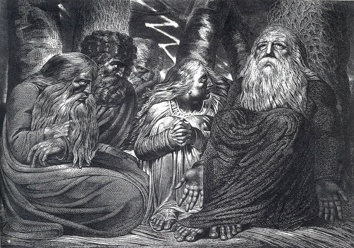 William Blake, Job, Bíblia, Pintura