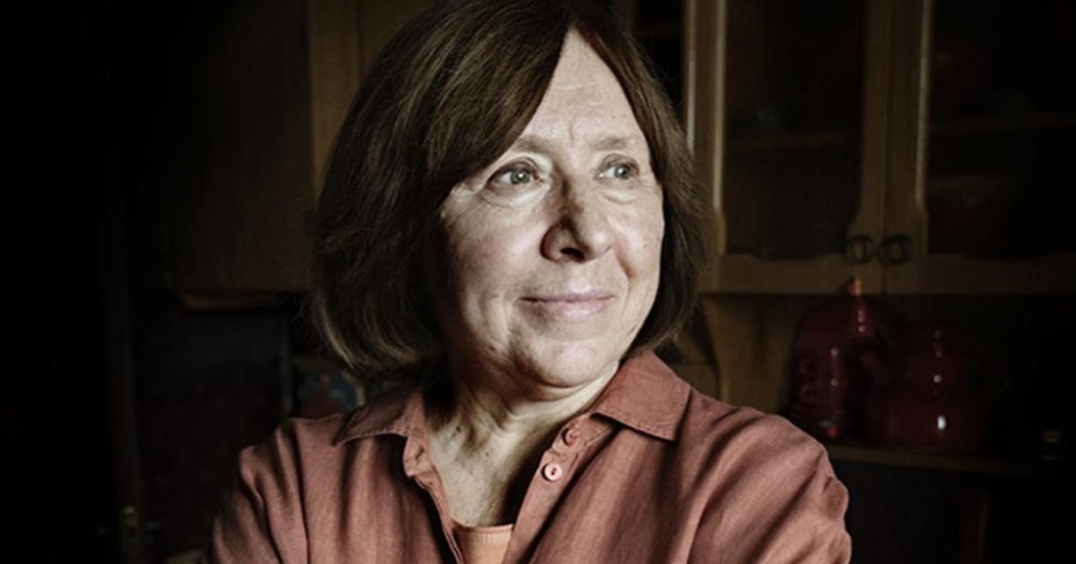Svetlana Alexievich, photo Beatrice LundborgDNTTForum Svetlana Alexievich, photo Beatrice Lundborg/DN/TT/Forum