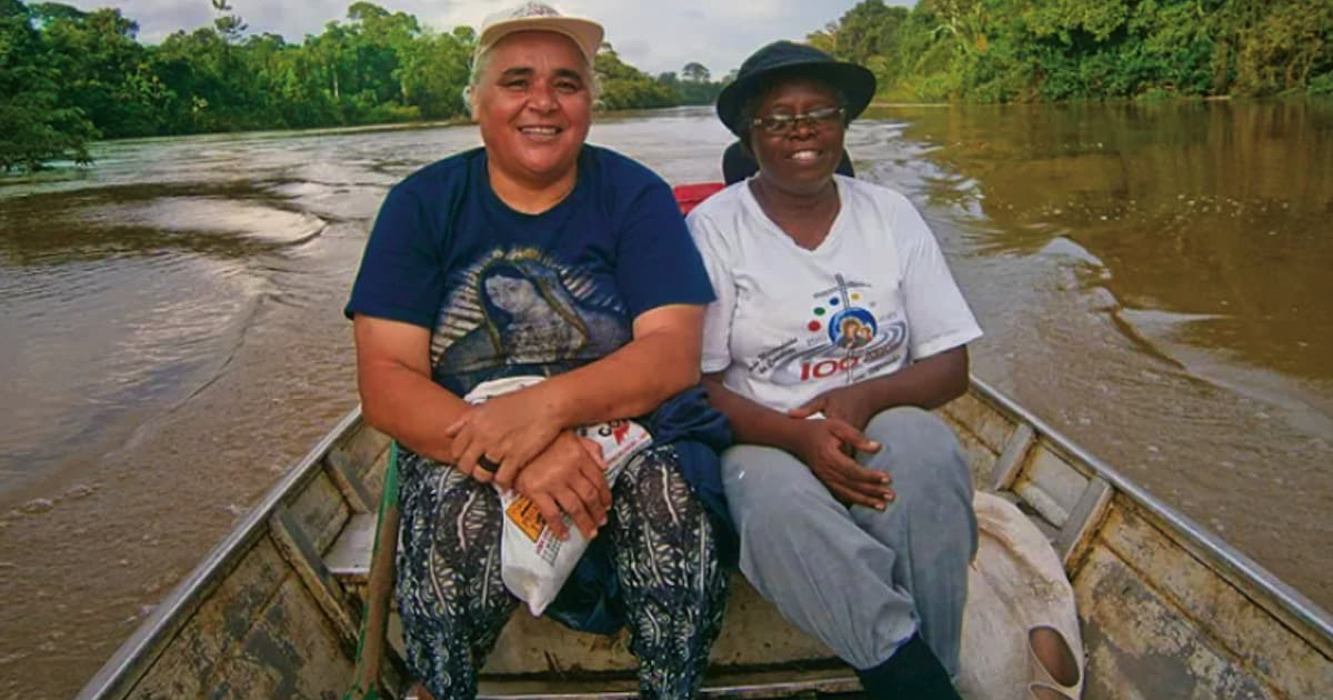 *4-ÚLT-Ir. Lígia O trabalho missionário de Lígia Cipriano, natural de Sepins (Cantanhede) e irmã Missionária da Consolata há 14 anos, tem-se desenvolvido junto do povo yanomami, na floresta amazónica. Foto: Direitos reservados.