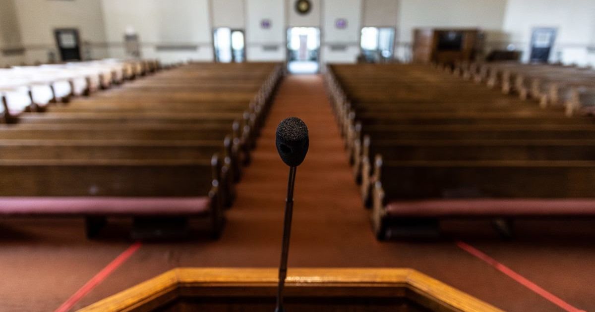 Igreja vazia. Foto UM Insight