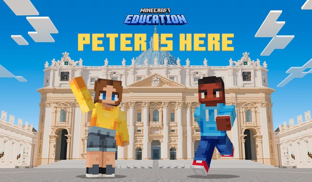 Explorar e “restaurar” a Basílica de S. Pedro através do Minecraft