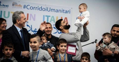 Quase nove mil pessoas chegaram legalmente e em segurança à Europa através do projeto Corredores Humanitários. Foto Comunidade de Sant'Egídio
