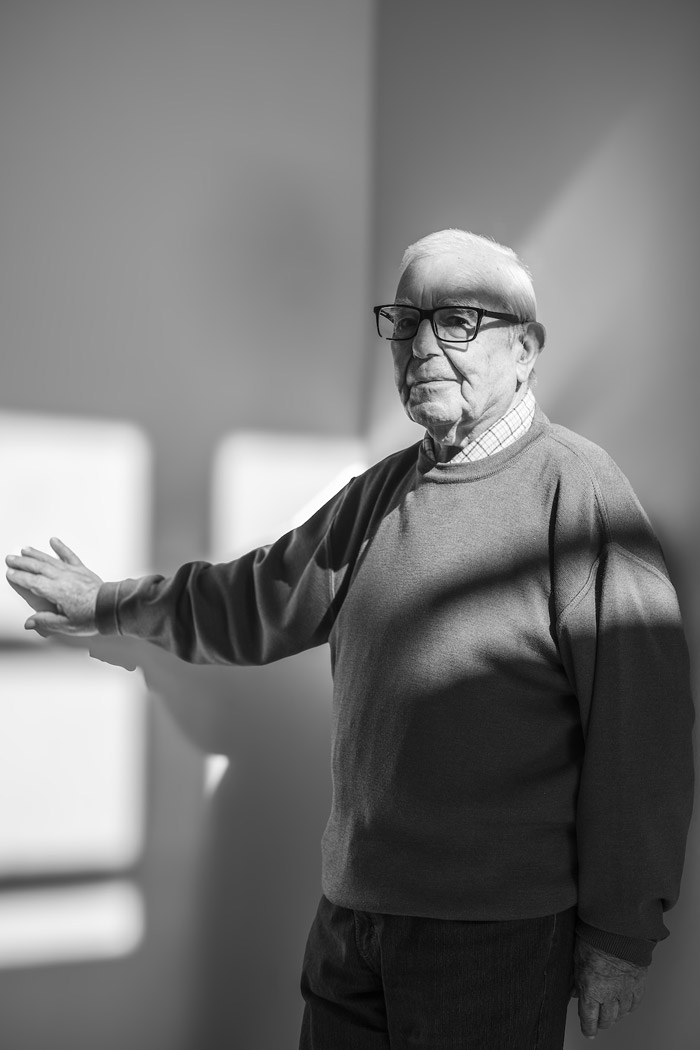 Padre Idalino Simões-Retrato Novº 2024. Foto © Inês Moura