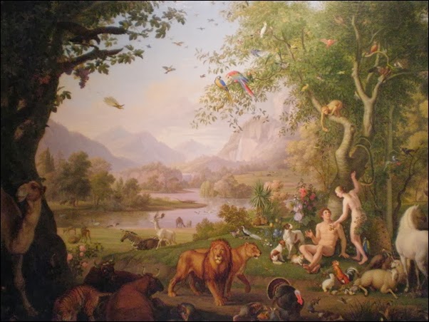 Jardim do Éden, Thomas Cole, Arte, Pintura, Paraíso