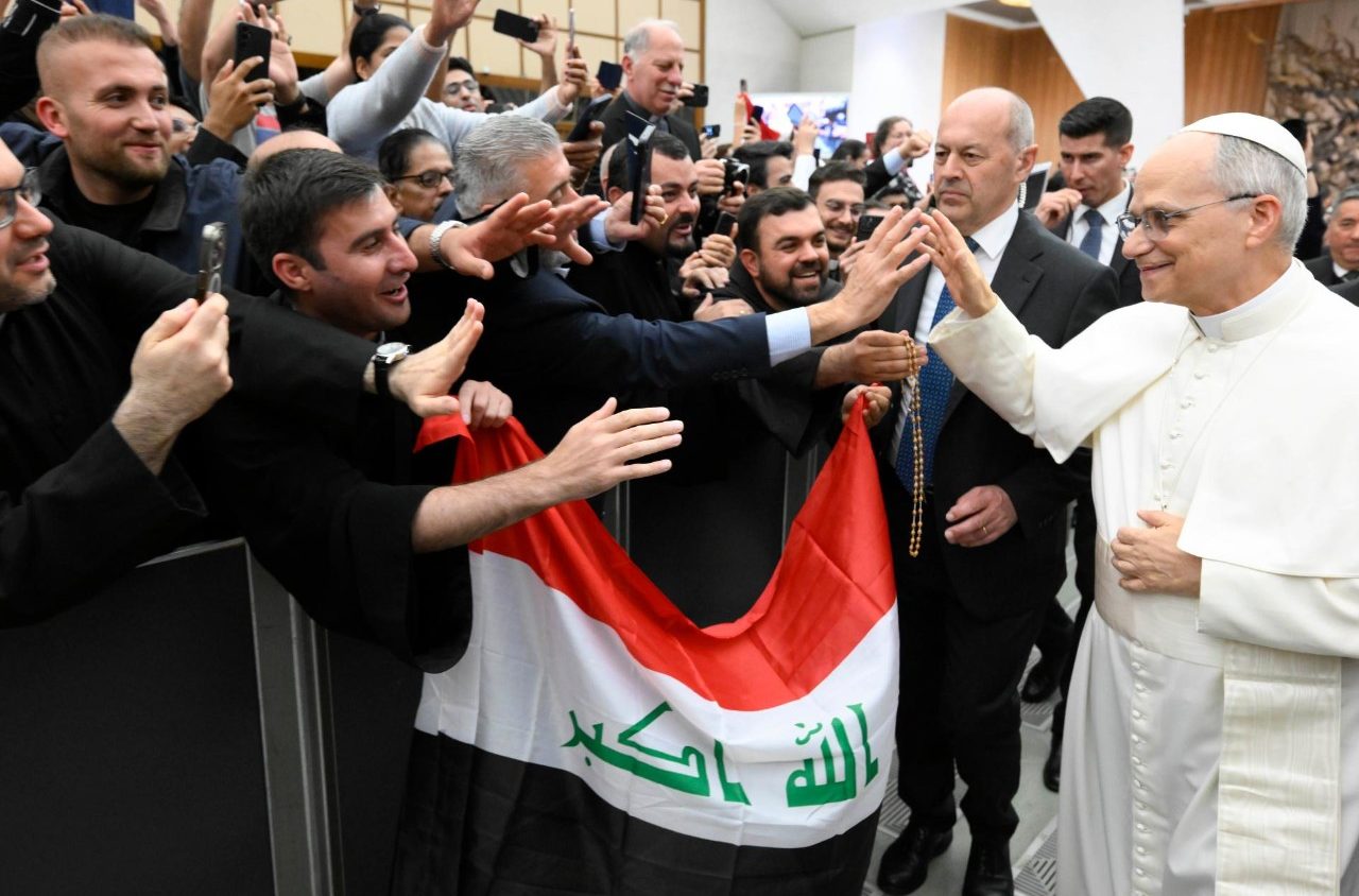 Papa Leão XIV na audiência do jubileu_igrejas_orientais, 14 maio 2025_Vatican_media