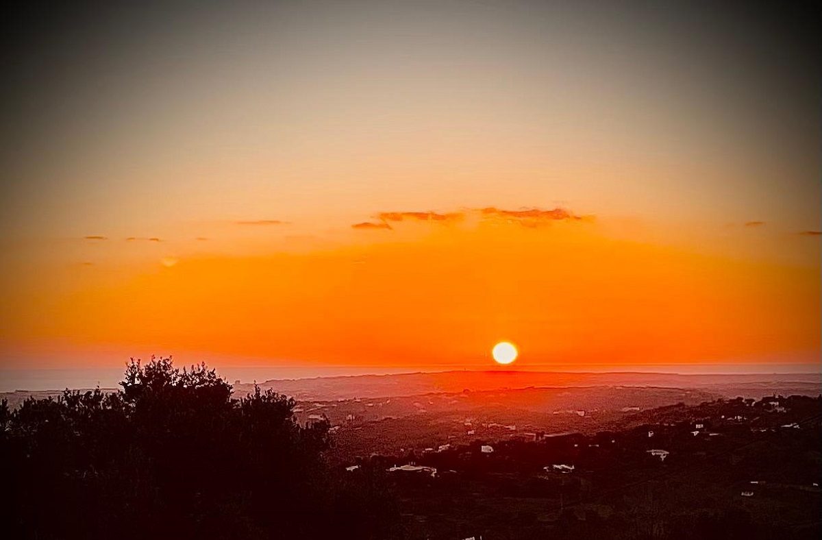 Pôr do sol. Ana Sofia Brito
