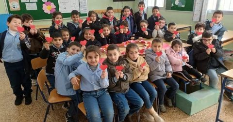 Fundação AIS distribuiu 140 milhões em 137 países em 2024 AIS, Ajuda à Igreja que Sofre, Líbano, Escola, Crianças