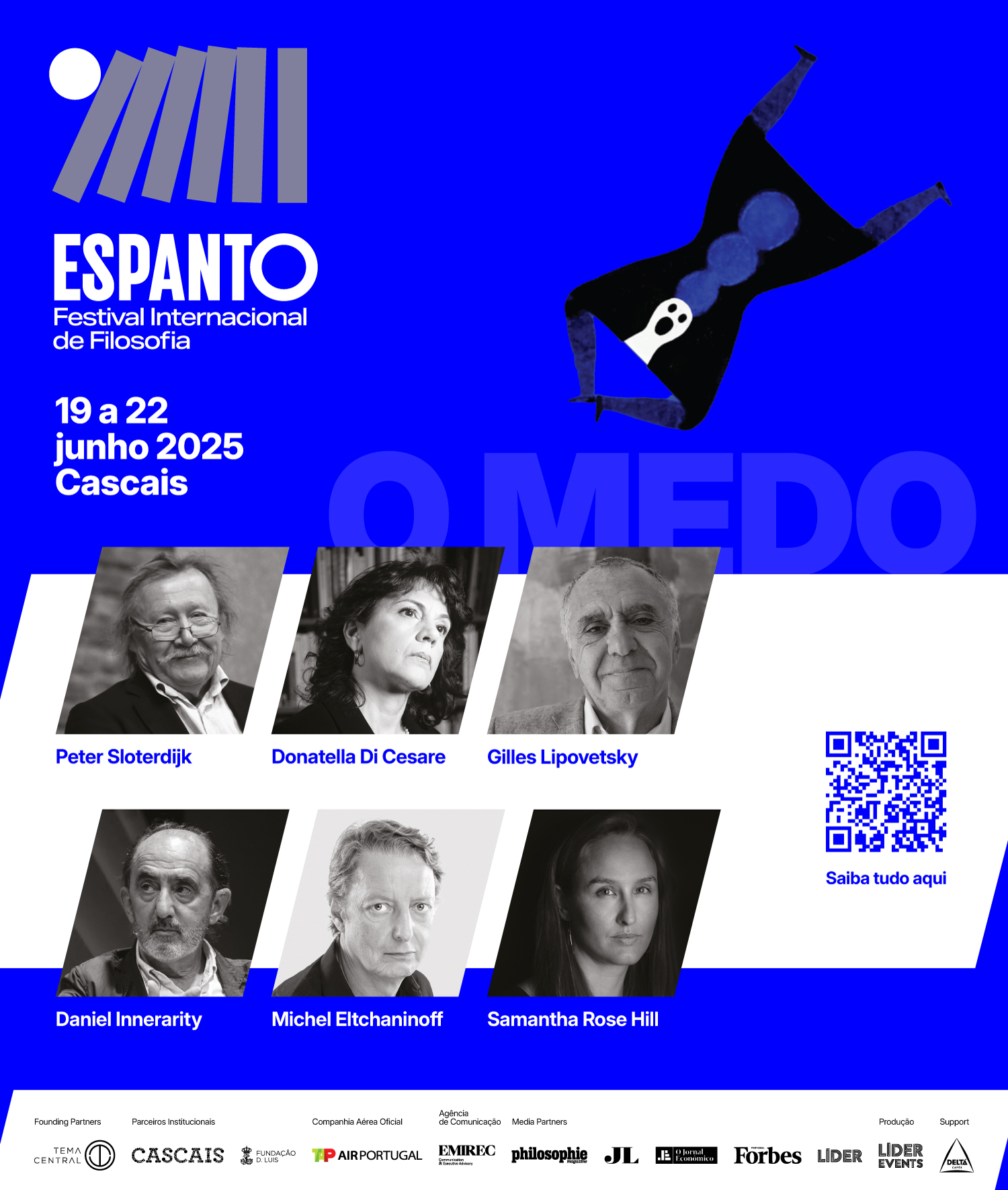 Cartaz Espanto - Festival Internacional de Filosofia