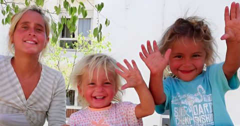 Família cigana. Foto ONPC