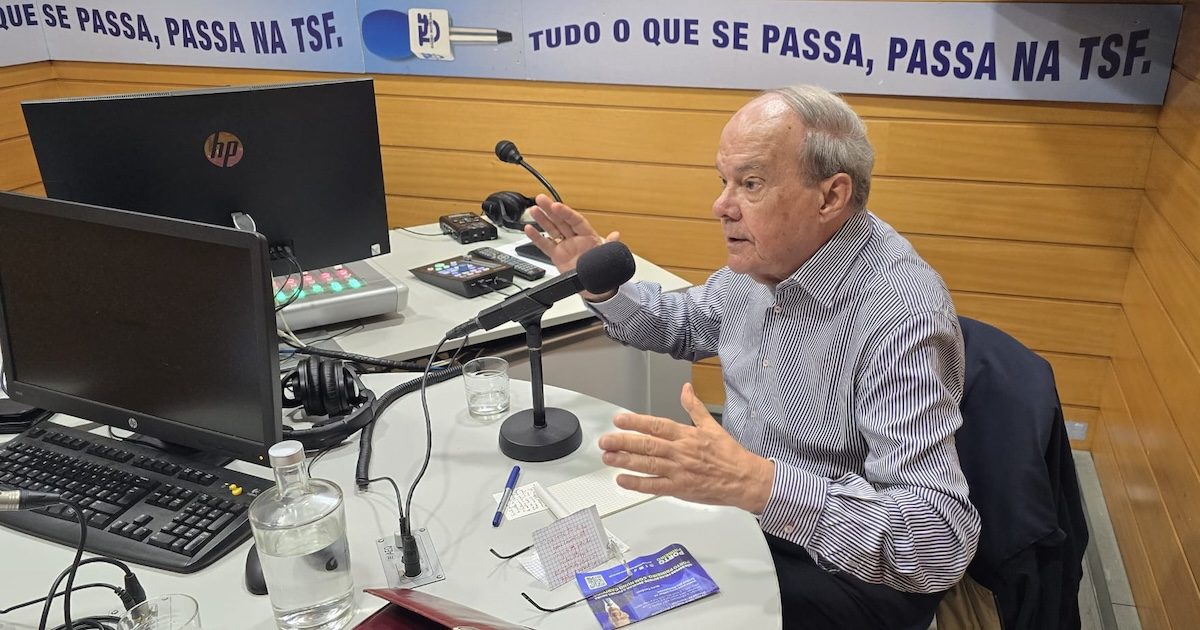 Januário Torgal Ferreira: “Sou Mozart, o Requiem é a música do meu maior encanto”. Foto © Joaquim Pedro Rocha/TSF, cedida pelo autor. 