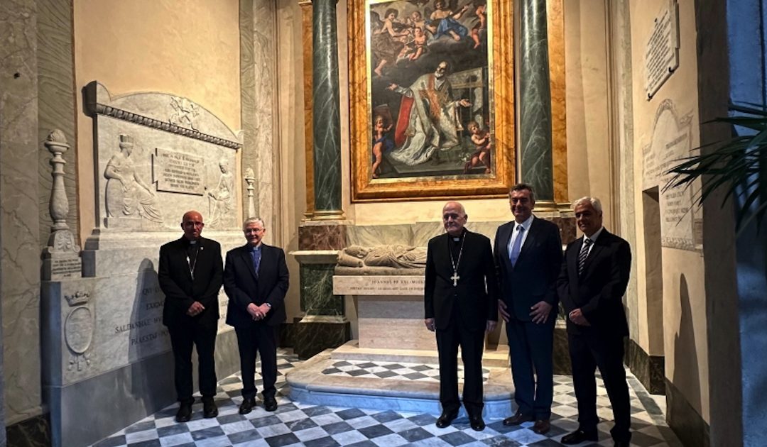 Um novo túmulo para o Papa português