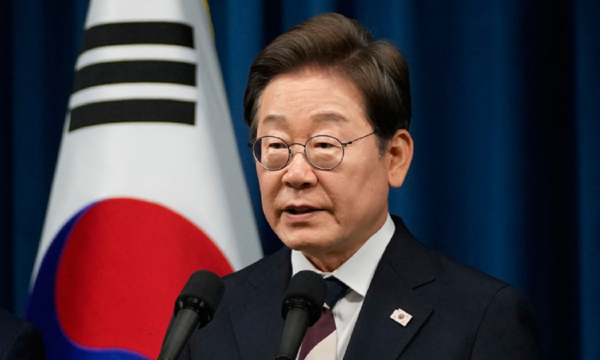 Presidente Coreia Sul. Lee Jae-myung Presidente Coreia Sul. Lee Jae-myung