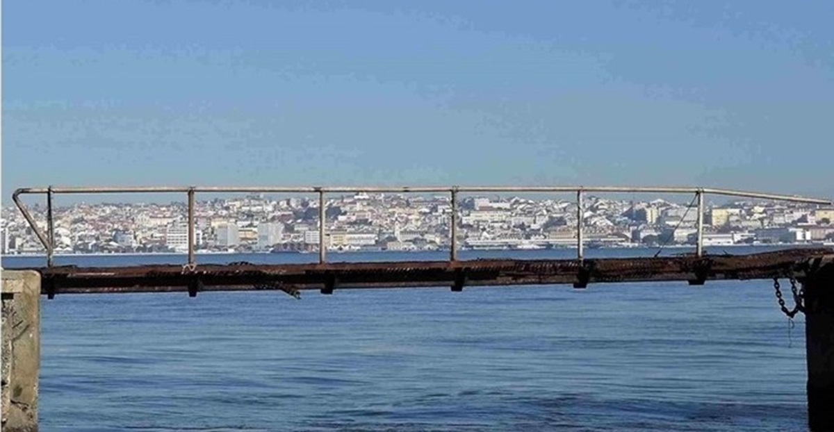 Lisboa vista de Almada Fotografia Miguel Veiga