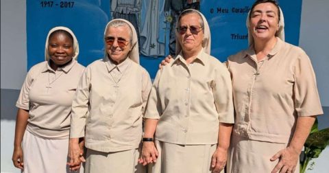 As irmãs reparadoras de n. Sra. de Fátima em Timor-Leste:Saviana Samaque, Rosa Ribeiro, Armandina Neto e Cristina Macrino