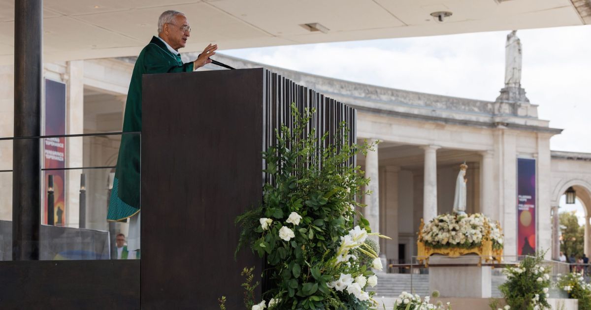 Bispo José Ornelas, Santuario de Fatima, 13 julho 2025. Foto Santuário de Fátima Bispo José Ornelas, Santuario de Fatima, 13 julho 2025. Foto Santuário de Fátima