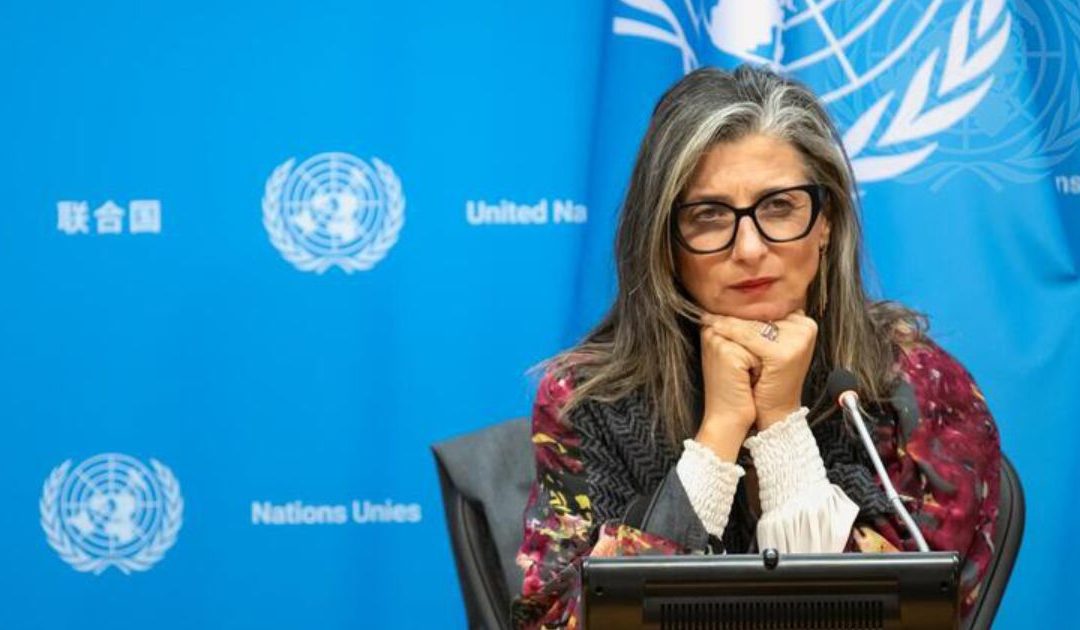 Pax Christi apoia Francesca Albanese e repudia sanções dos EUA