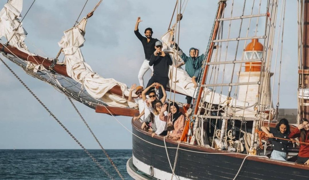 De barco pelo Mediterrâneo, 200 jovens estão a escrever “um novo capítulo no diálogo entre os povos”