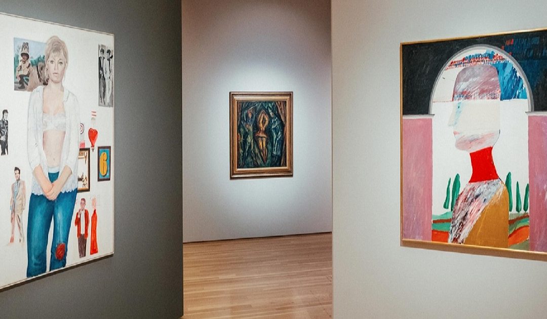 Telas e algum romance na Fundação Gulbenkian
