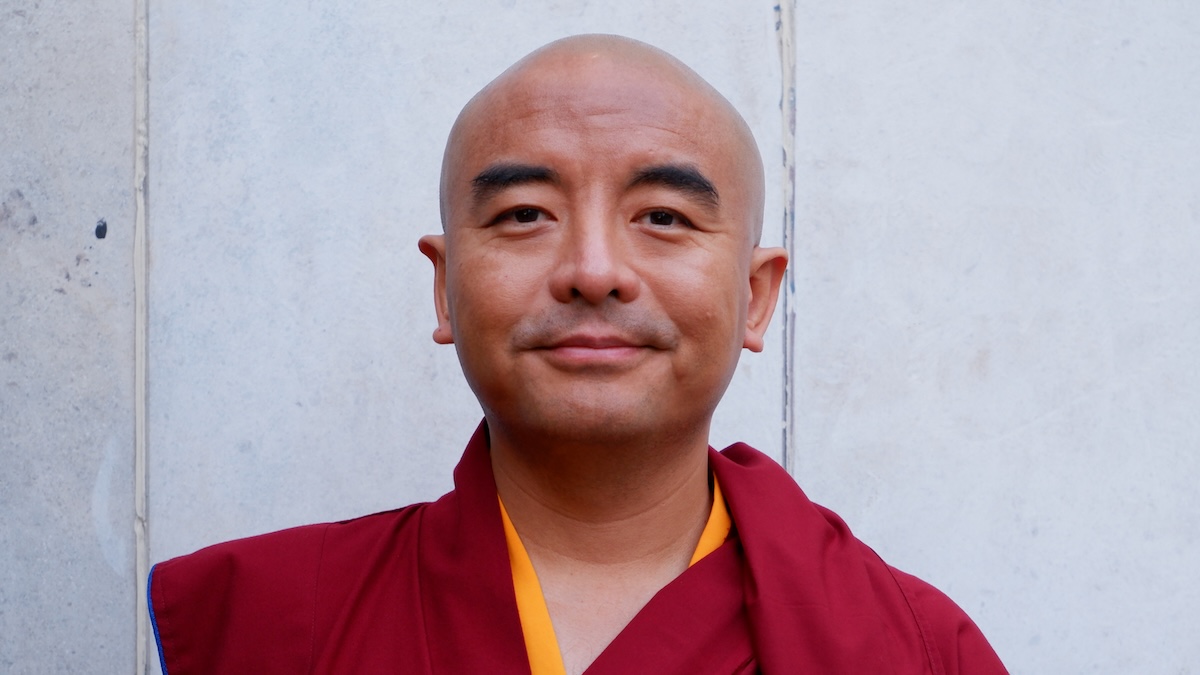 Yongey Mingyur Rinpoche, monge budista, autor dos livros "Amar o Mundo" e "A Alegria de Viver". Foto © António Marujo/7MARGENS