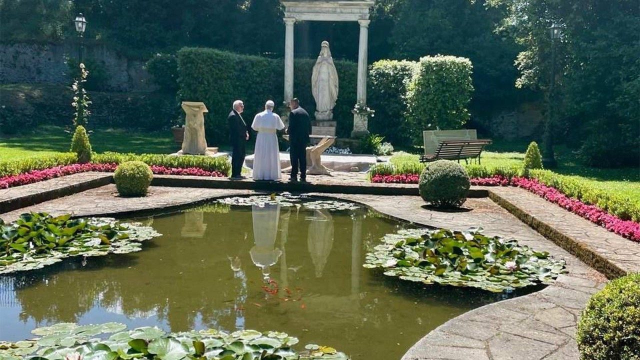 papa_leao_Castel_gandolfo vatican Media