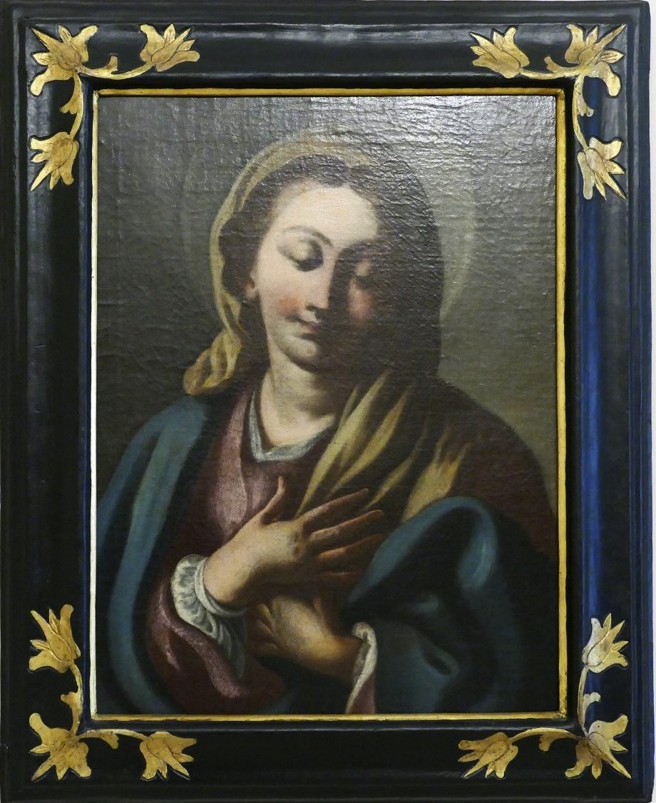 Nossa Senhora da Humildade. Museu da catedral de Salerno, Itália