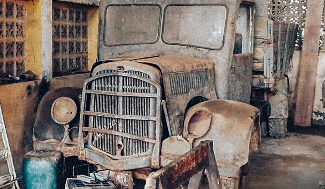 Um camião enferrujado descoberto no Brasil ajuda a contar a história da Fundação AIS