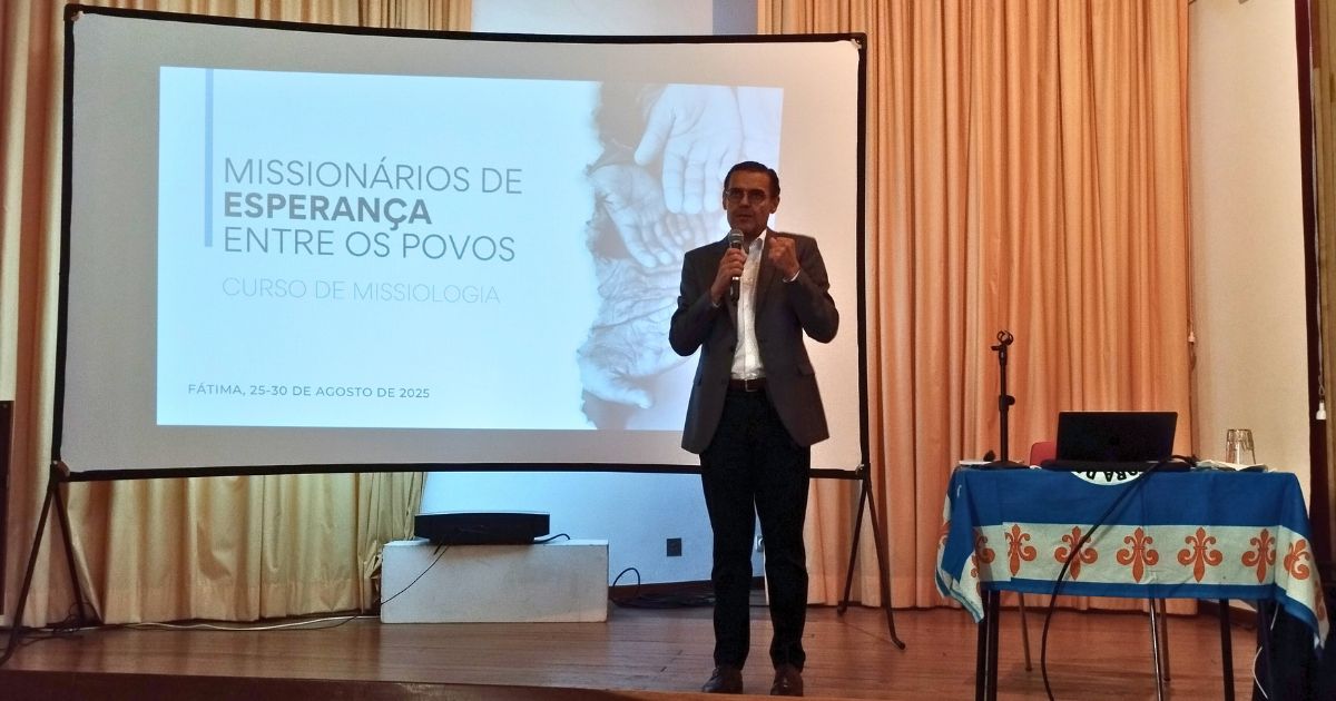 Eduardo Duque no Curso de Missiologia 2025. Foto Juliana Batista