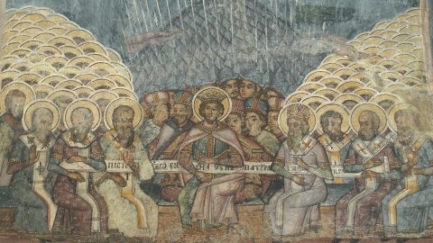 Na Santa Igreja Universal – um só corpo, com muitos membros Concílio de Niceia