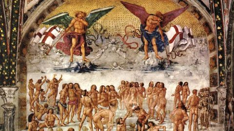 Na ressurreição da carne – habitar com Deus Ressurreição dos mortos.