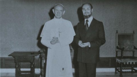 Fèlix Martí: breves encontros que nos marcam Fèlix Martí com o Papa Paulo VI. Foto: Direitos reservados