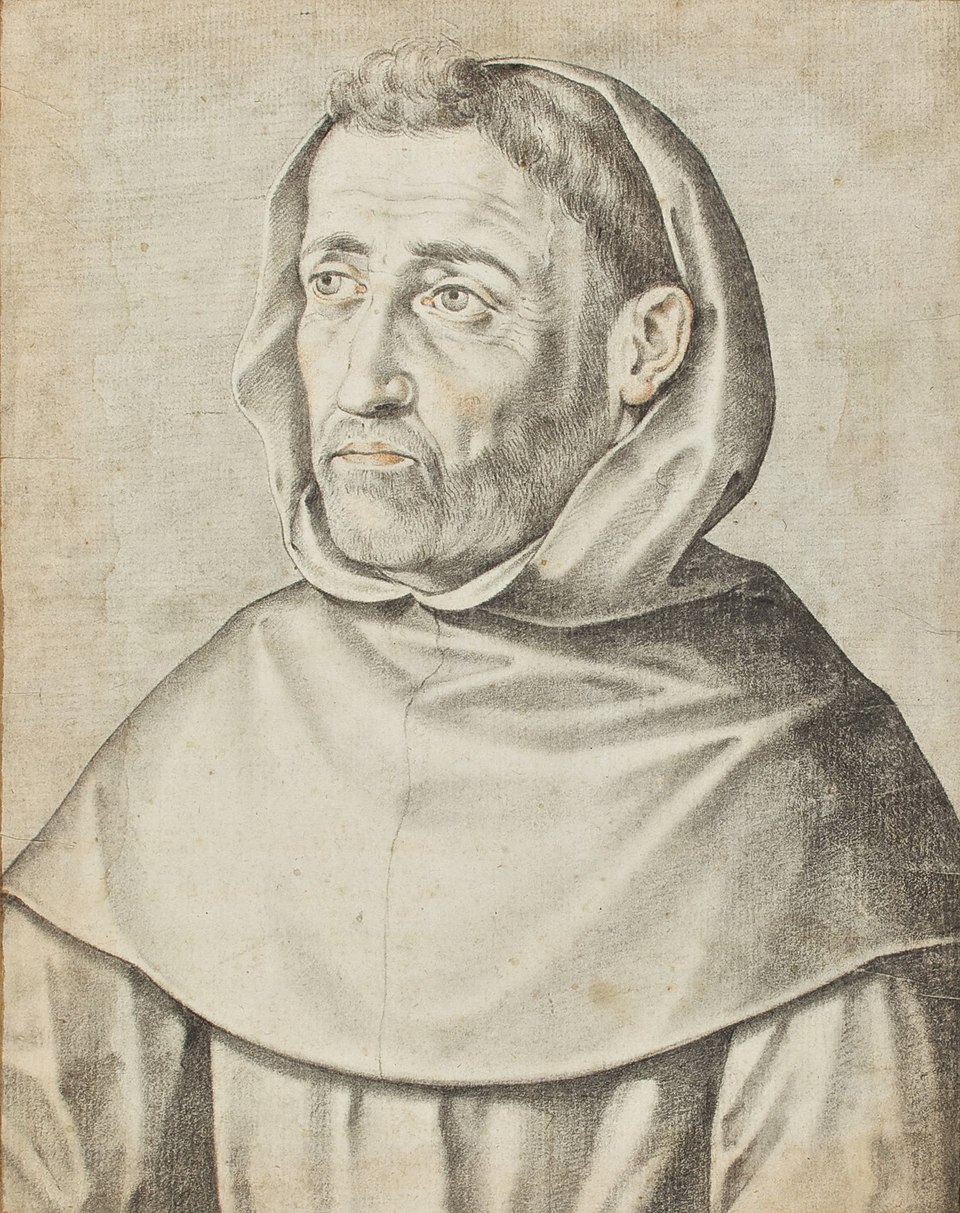 Frei Luís de León. Imagem: Francisco Pacheco, Public domain, via Wikimedia Commons