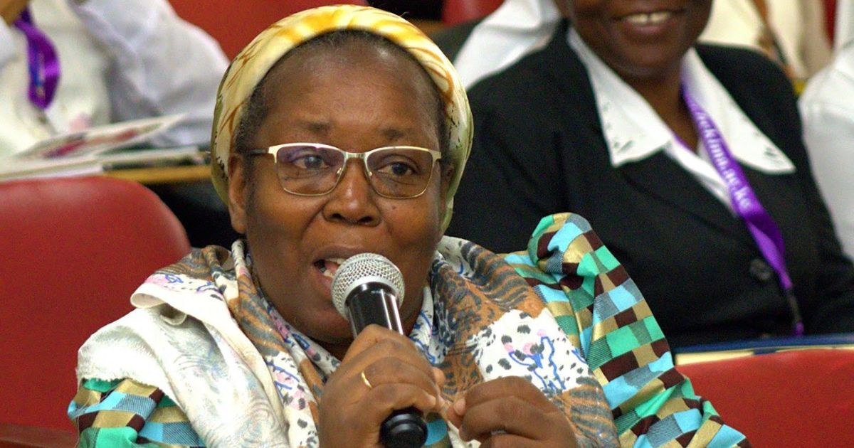 A irmã Josée Ngalula. Foto Vatican Media